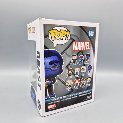 Funko Pop! Marvel	#643 Beast	Flocked	Vinylfigur
