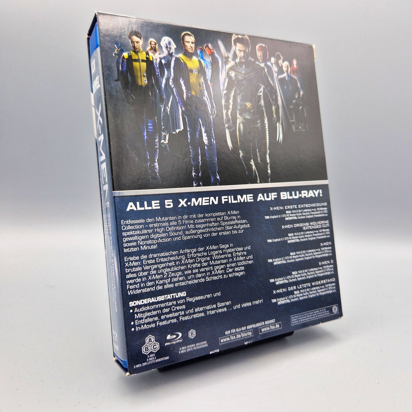 X-Men - Complete Collection	(1-5)	Blu-Ray Film