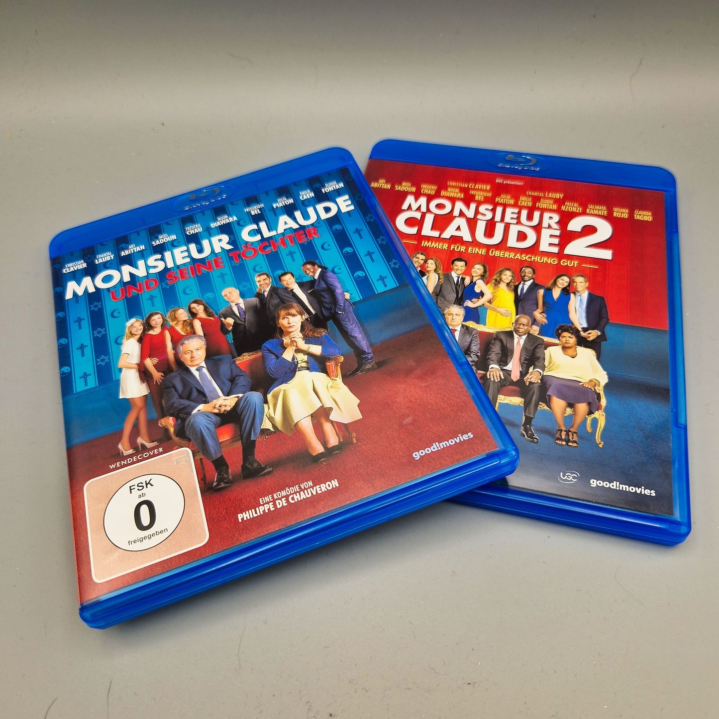 Monsieur Claude und seine Töchter & Monsieur Claude 2		Blu-Ray Film Set