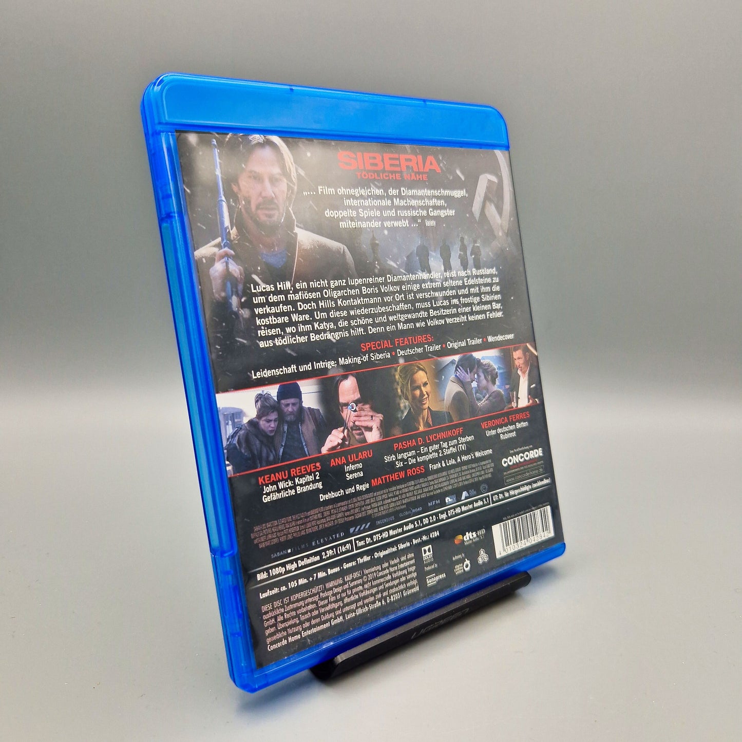 Siberia - Tödliche Nähe		Blu-Ray Film	mit Keanu Reeves