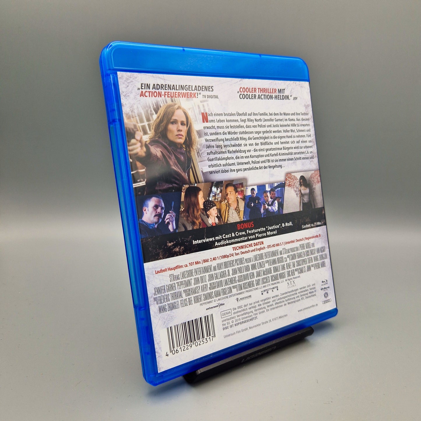 Peppermint - Angel of Vengeance		Blu-Ray Film	mit Jennifer Garner