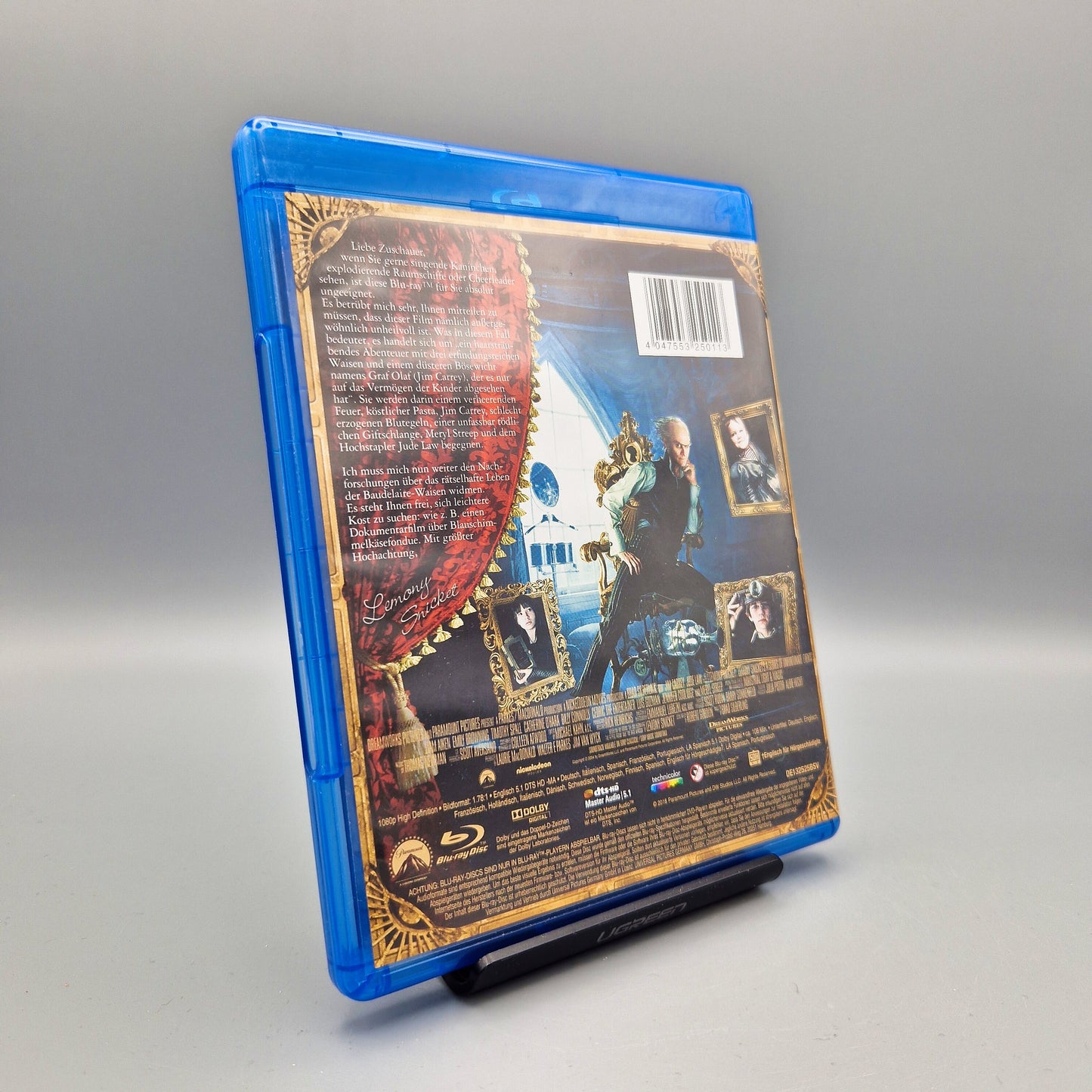 Lemony Snicket's - Rätselhafte Ereignisse		Blu-Ray Film	mit Jim Carrey