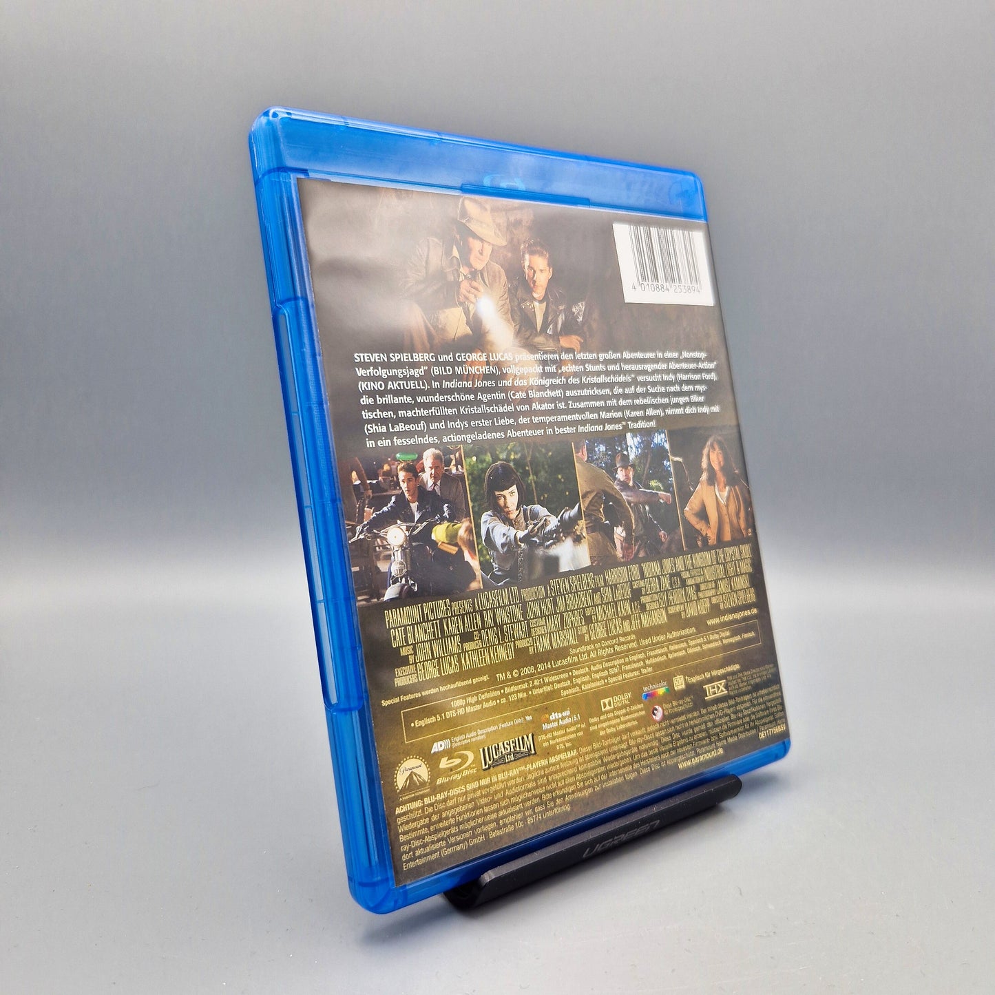 Indiana Jones und das Königreich des Kristallschädels		Blu-Ray Film