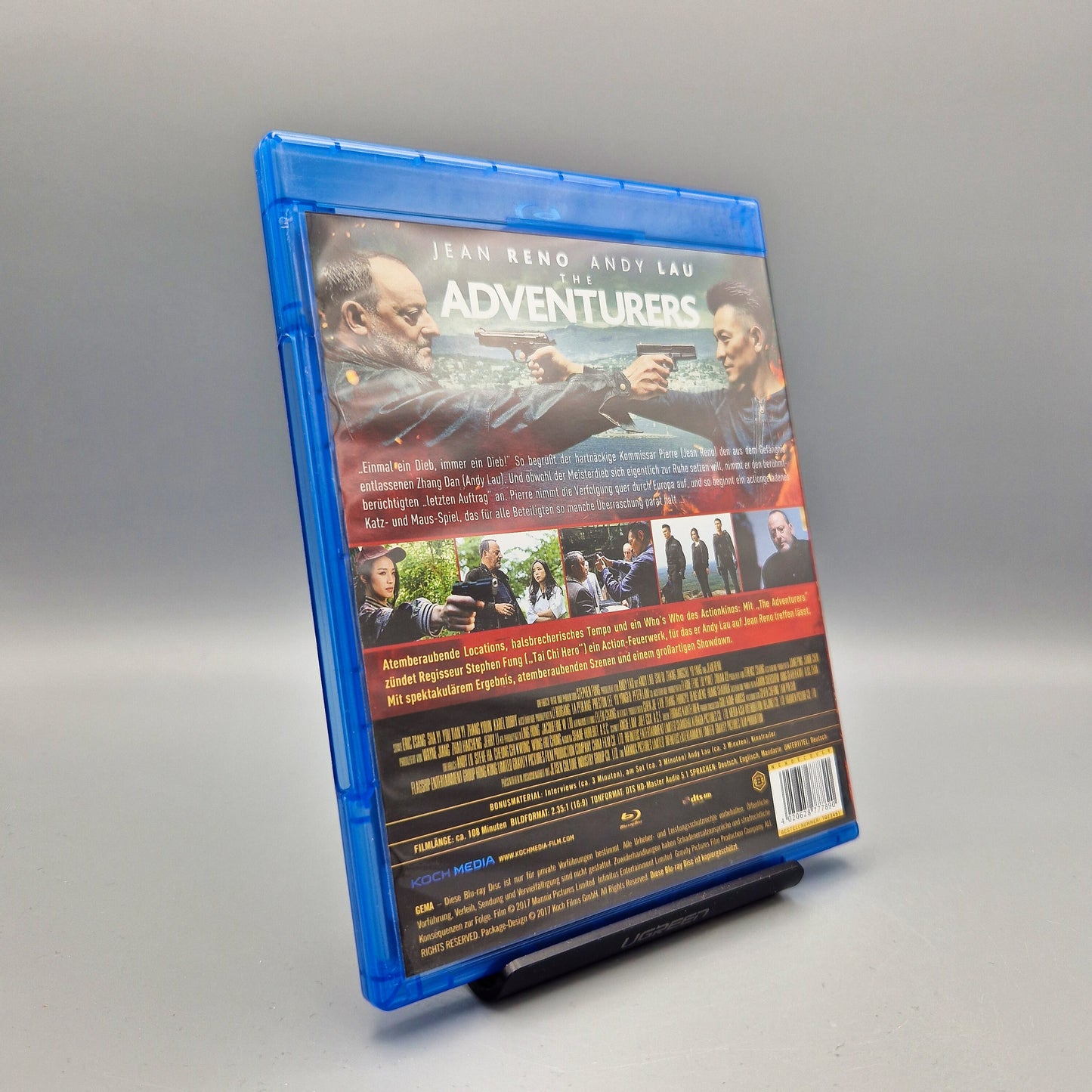 The Adventurers		Blu-Ray Film	mit Andy Lau	Zustand:	Sehr Gut