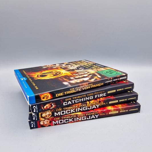4-Filme-Set: Die Tribute von Panem 		Blu-Ray Filme