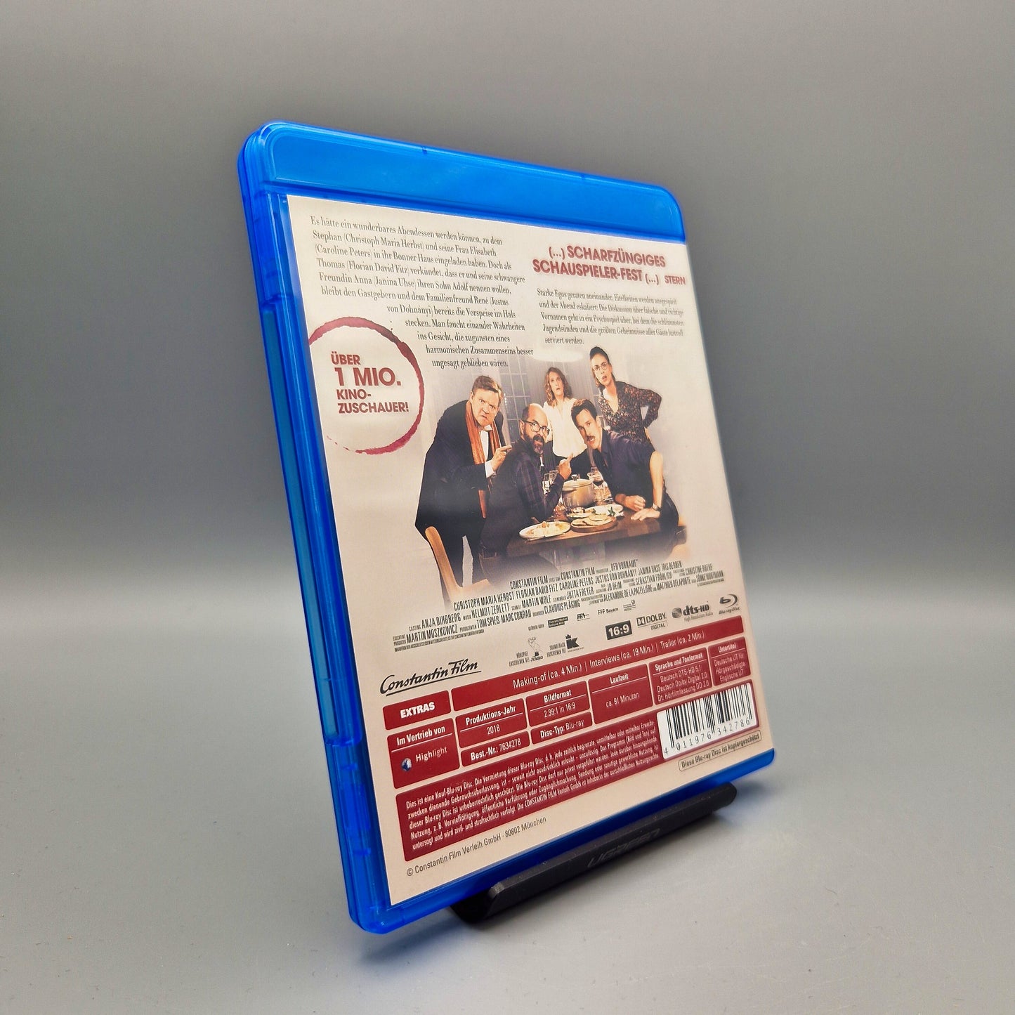 Der Vorname		Blu-Ray Film	mit Christoph Maria Herbst