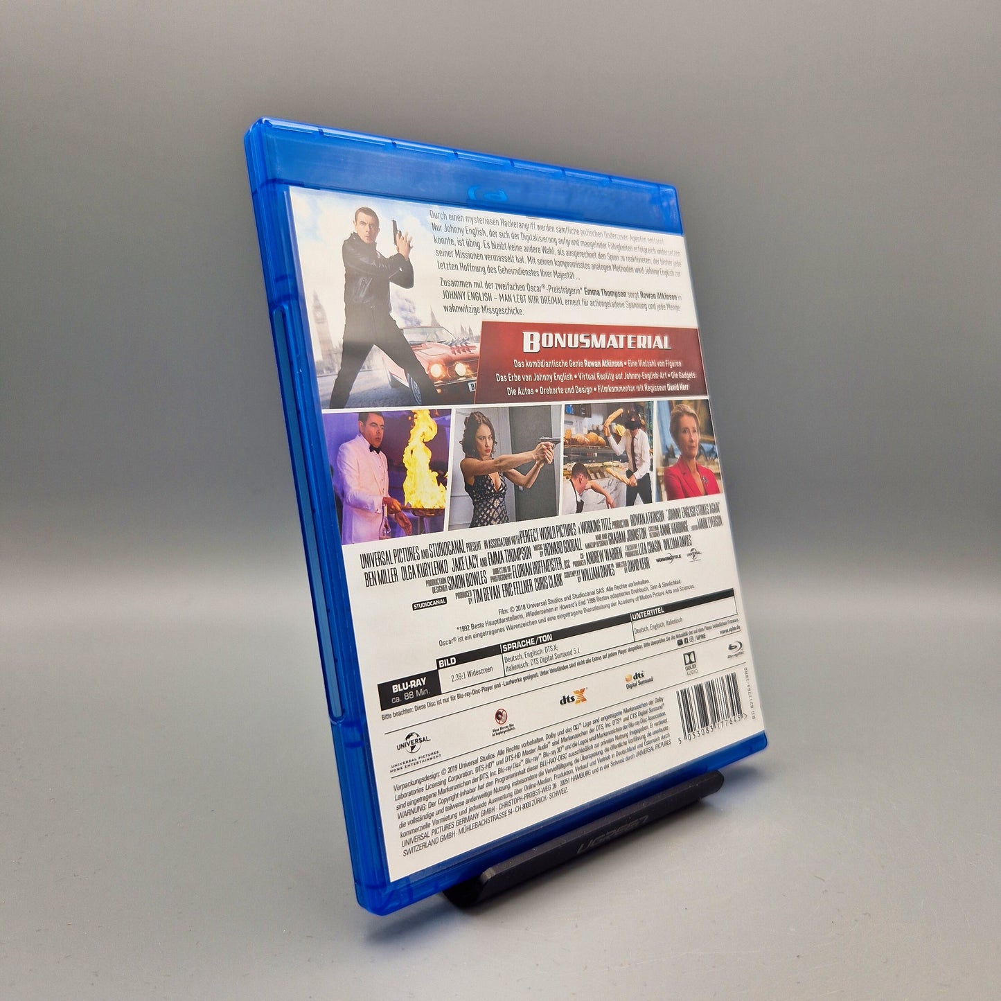 Johnny English - Man lebt nur dreimal		Blu-Ray Film	mit Rowan Atkinson