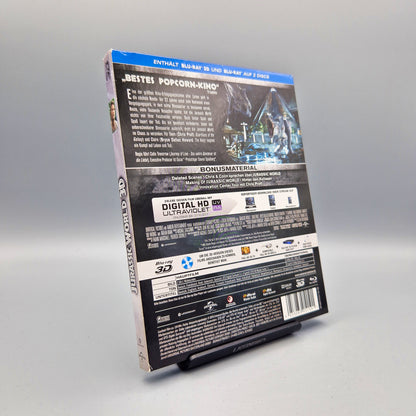 Jurassic World	3D und 2D	Blu-Ray Film	im Pappschuber