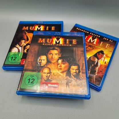 3-Filme-Set: Die Mumie 1-3		Blu-Ray Filme		Zustand:	Sehr Gut