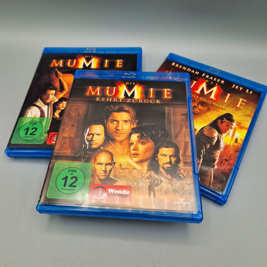 3-Filme-Set: Die Mumie 1-3		Blu-Ray Filme		Zustand:	Sehr Gut