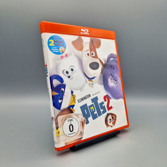 Pets 2	inkl. 2 Mini Movies	Blu-Ray Film		Zustand:	Sehr Gut