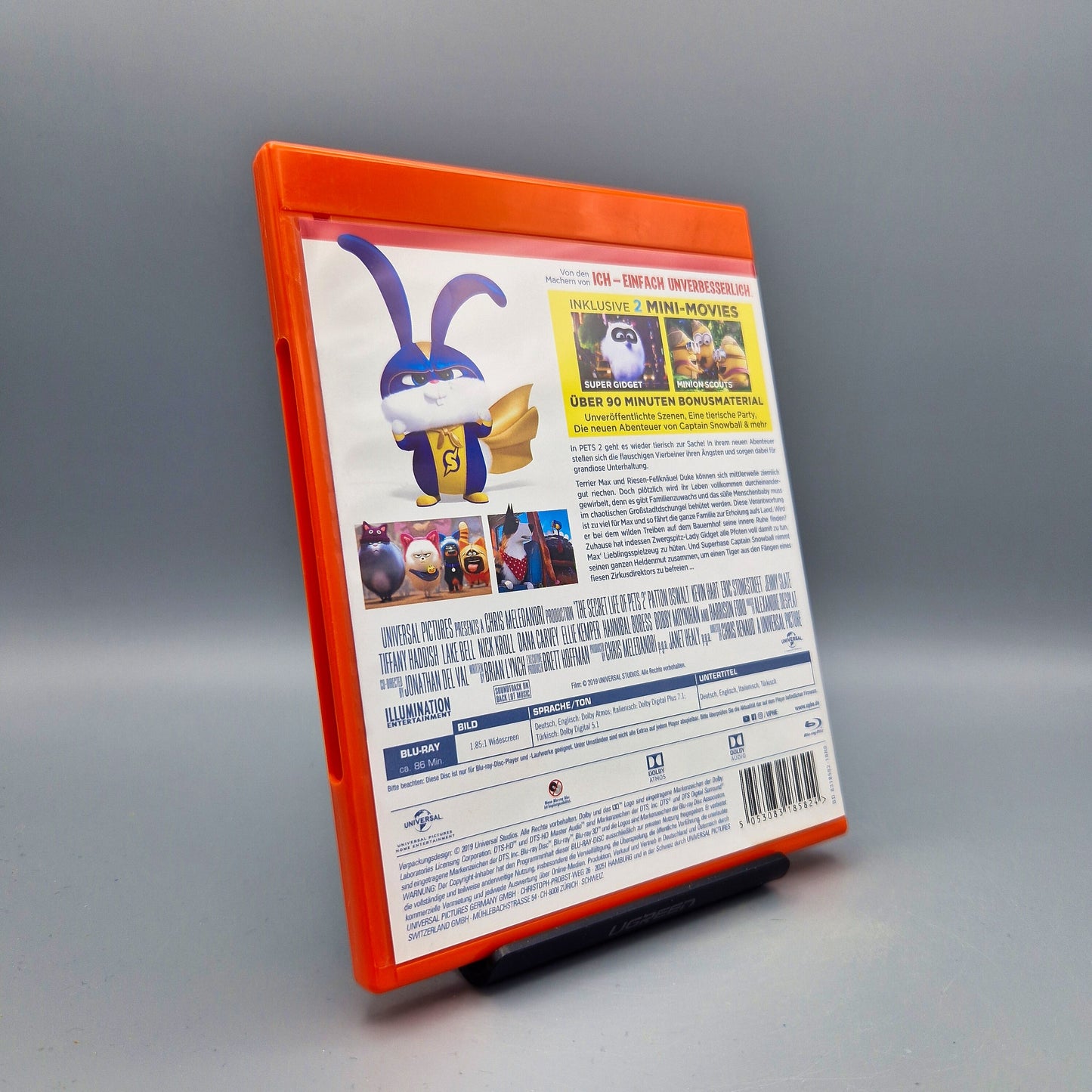 Pets 2	inkl. 2 Mini Movies	Blu-Ray Film		Zustand:	Sehr Gut