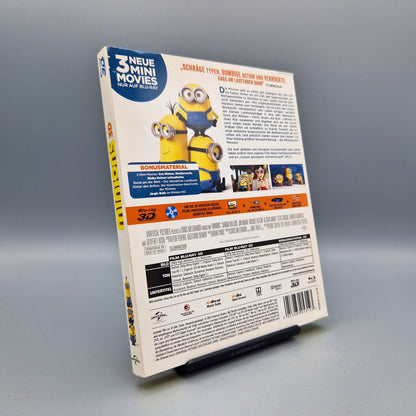 Minions	3D und 2D	Blu-Ray Film	im Pappschuber