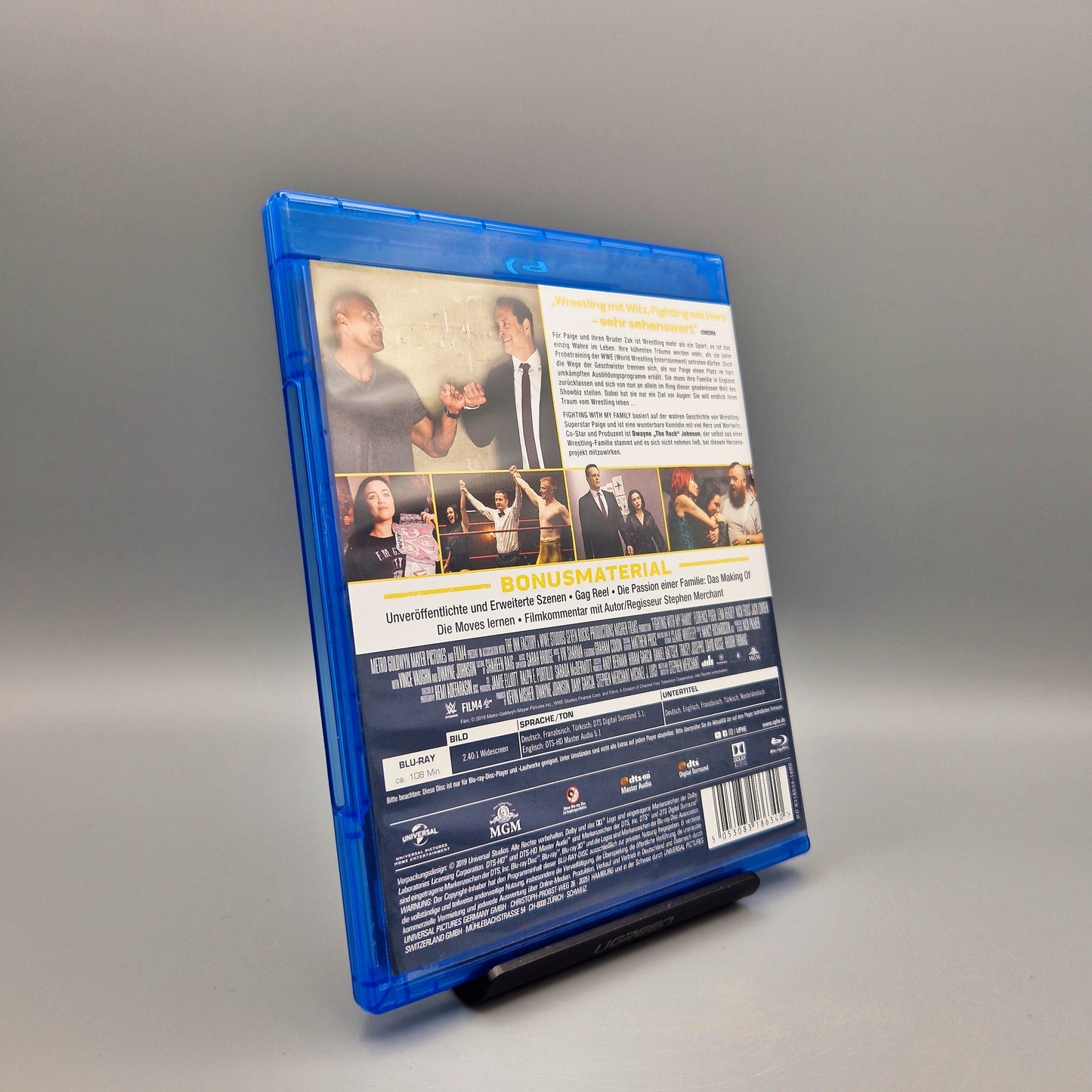 Fighting with my Family		Blu-Ray Film	mit Dwayne Johnson