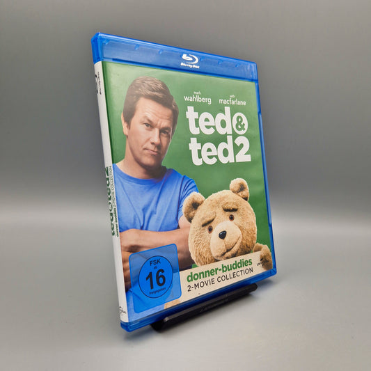 Ted 1 & 2		Blu-Ray Film	mit Mark Wahlberg