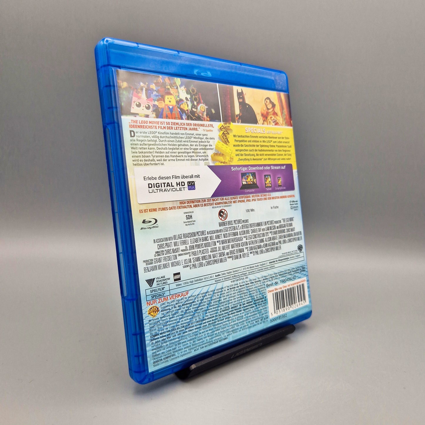 The LEGO Movie		Blu-Ray Film		Zustand:	Sehr Gut