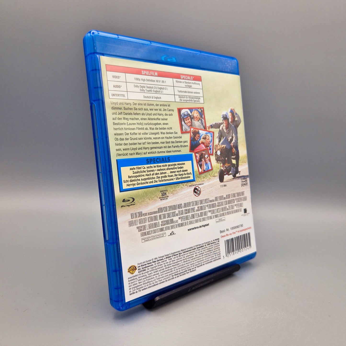 Dumm und Dümmer		Blu-Ray Film	mit Jim Carrey und Jeff Daniels