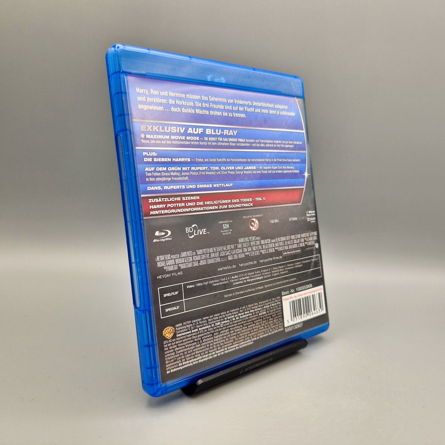 Harry Potter und die Heiligtümer des Todes Teil 1	(Jahr Sieben I)	Blu-Ray Film