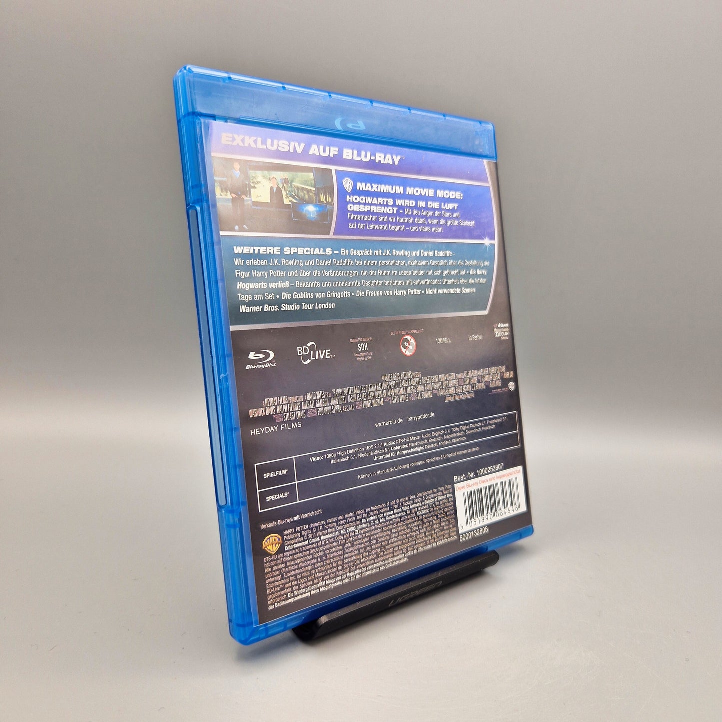 Harry Potter und die Heiligtümer des Todes Teil 2	(Jahr Sieben II)	Blu-Ray Film