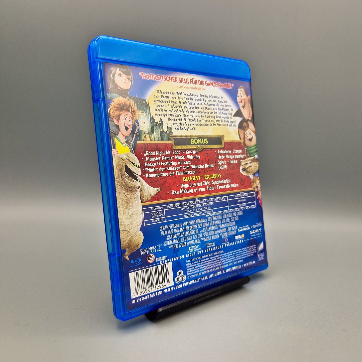 Hotel Transsilvanien		Blu-Ray Film		Zustand:	Sehr Gut
