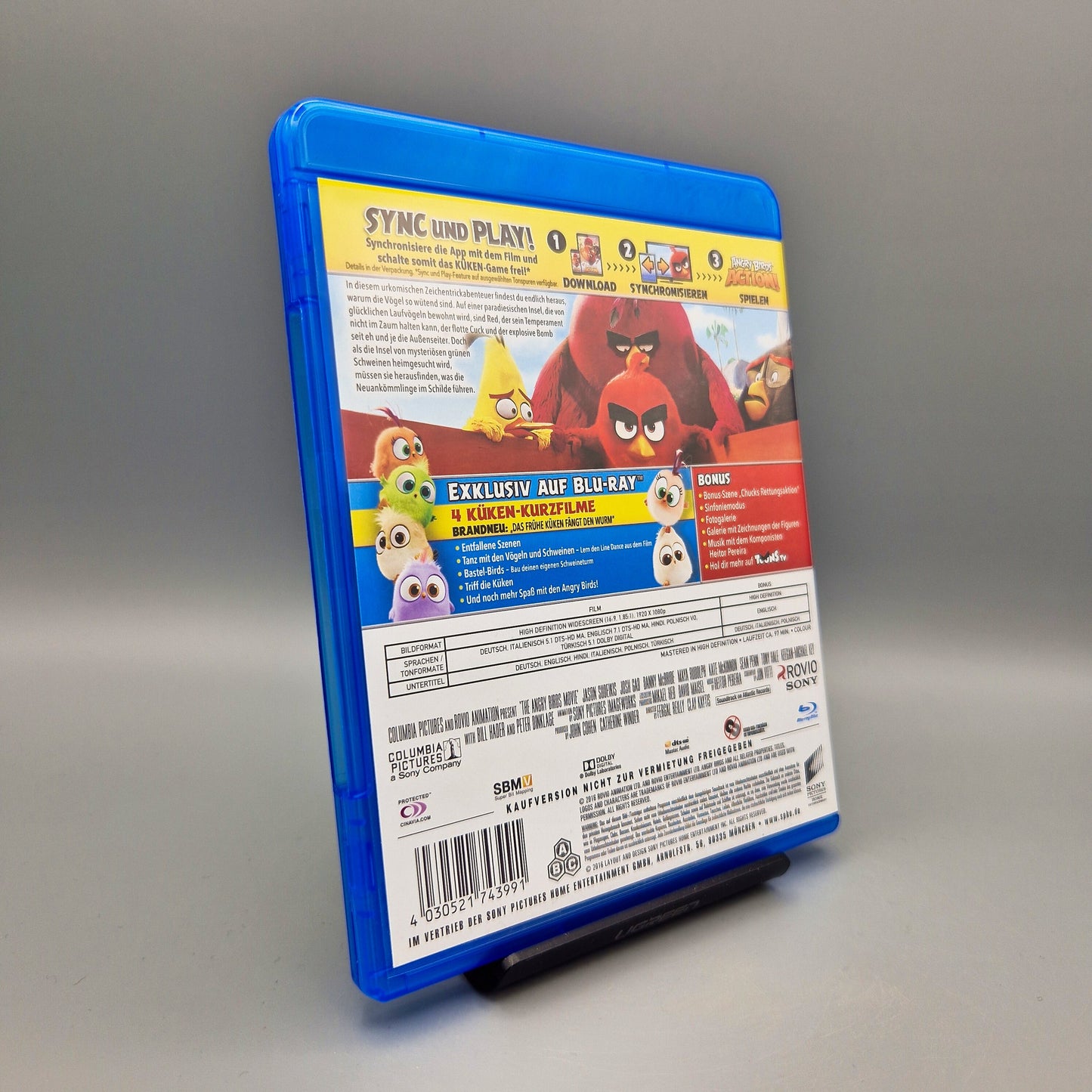 Angry Birds - Der Film		Blu-Ray		Zustand:	Sehr Gut
