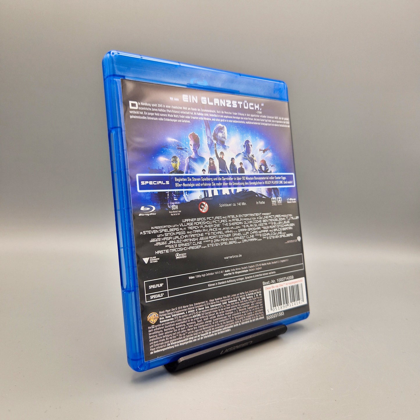 Ready Player One		Blu-Ray Film	Steven Spielberg