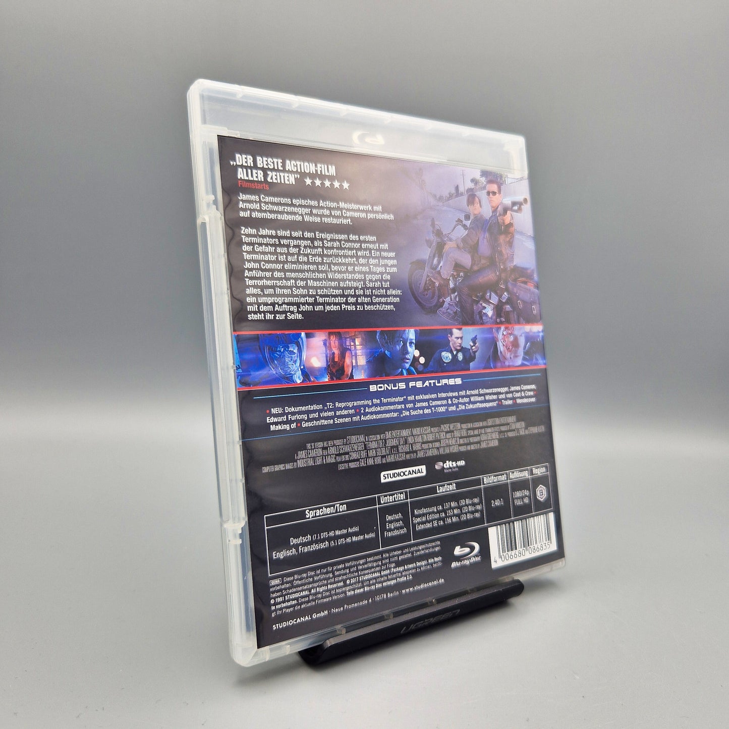 Terminator 2 - Tag der Abrechnung 3D & 2D	Special Edition	Blu-Ray Film