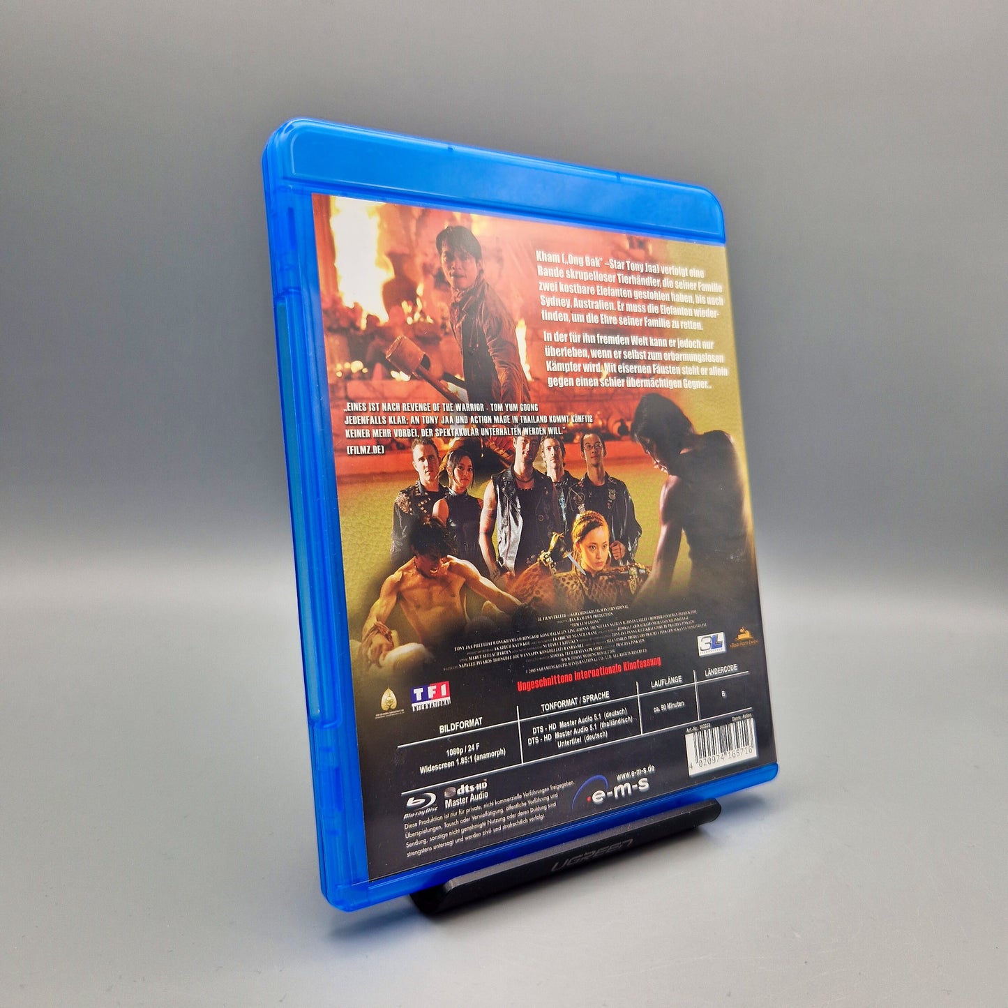 Revenge of the Warrior		Blu-Ray Film	mit Tony Jaa