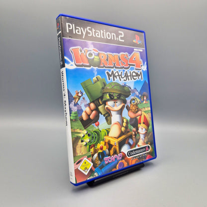Playstation 2 Spiel: Worms 4 Mayhem		PS2