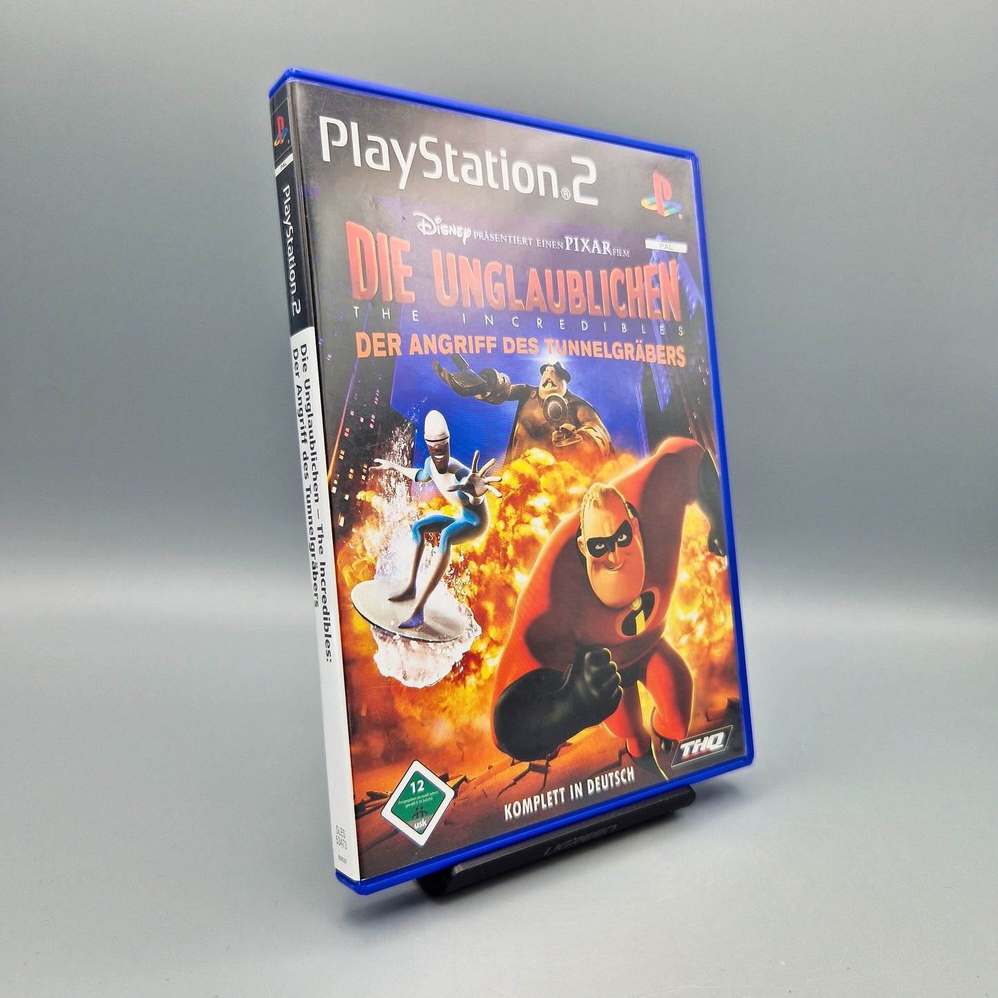 Playstation 2 Spiel: Die Unglaublichen - Der Angriff des Tunnelgräbers		PS2
