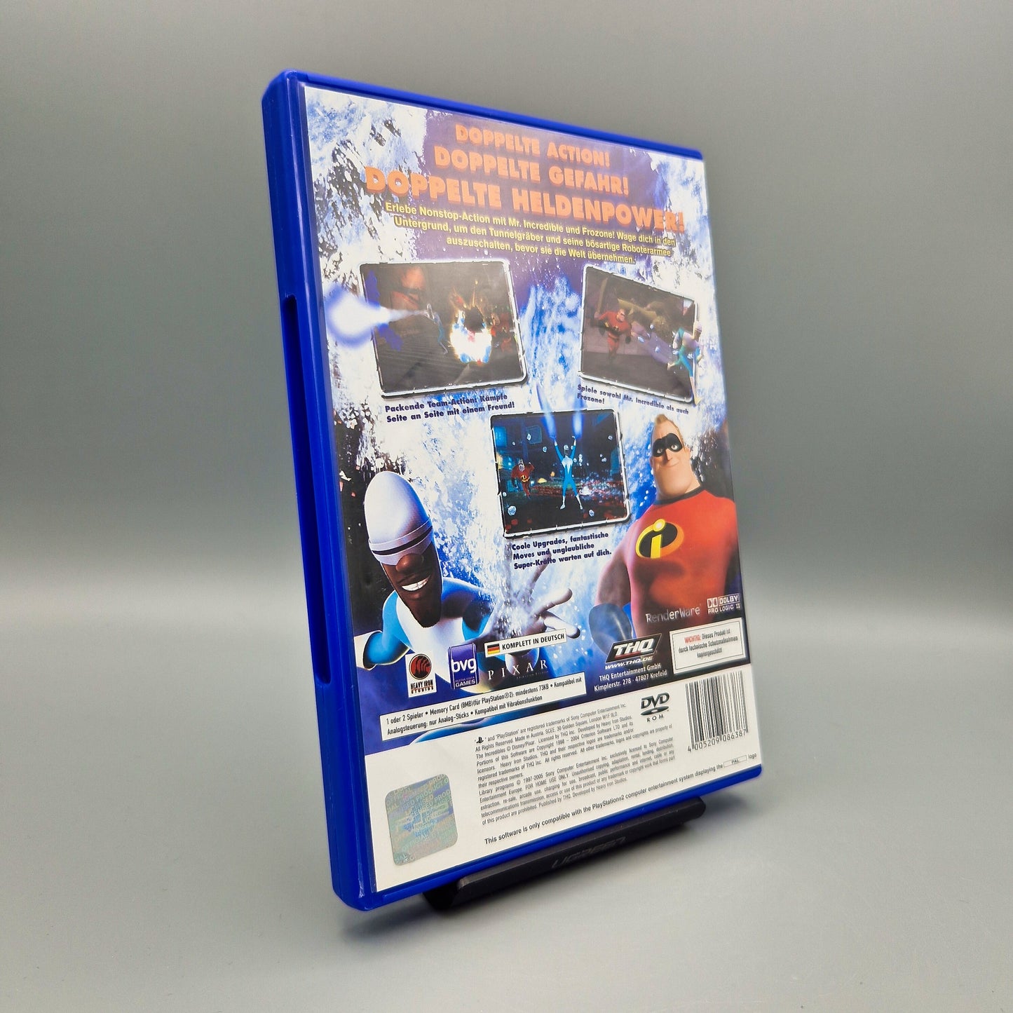 Playstation 2 Spiel: Die Unglaublichen - Der Angriff des Tunnelgräbers		PS2