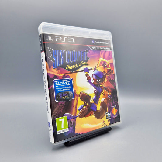 Playstation 3 Spiel: Sly Cooper: Thieves in Time (Jagd durch die Zeit)	UK-Ausgabe	PS3