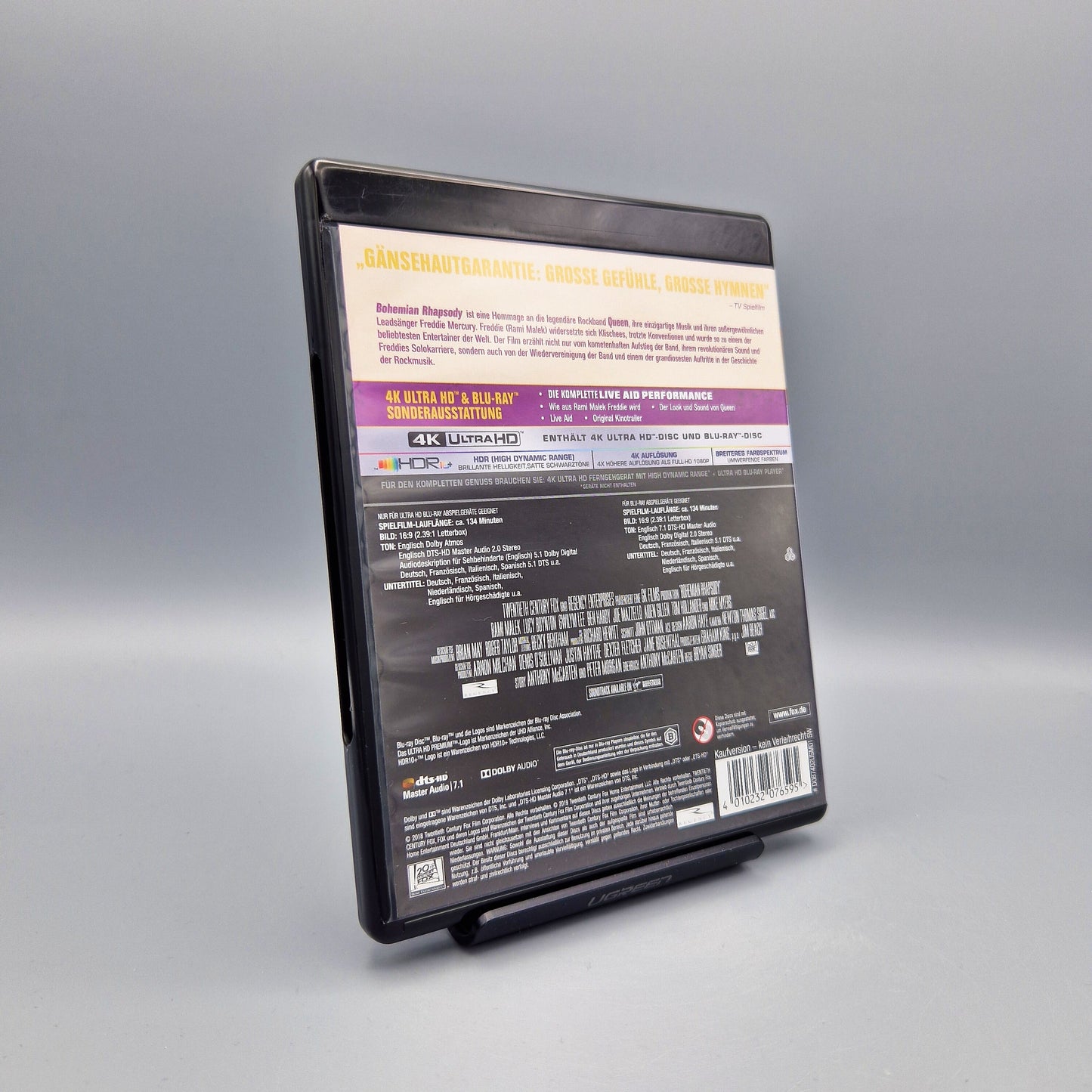 Bohemian Rhapsody		4K Ultra HD Blu-Ray Film
