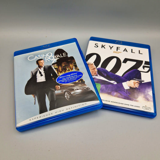 2 Filme Bundle: James Bond 007 Skyfall & Casino Royale		Blu-Ray Film	mit Daniel Craig