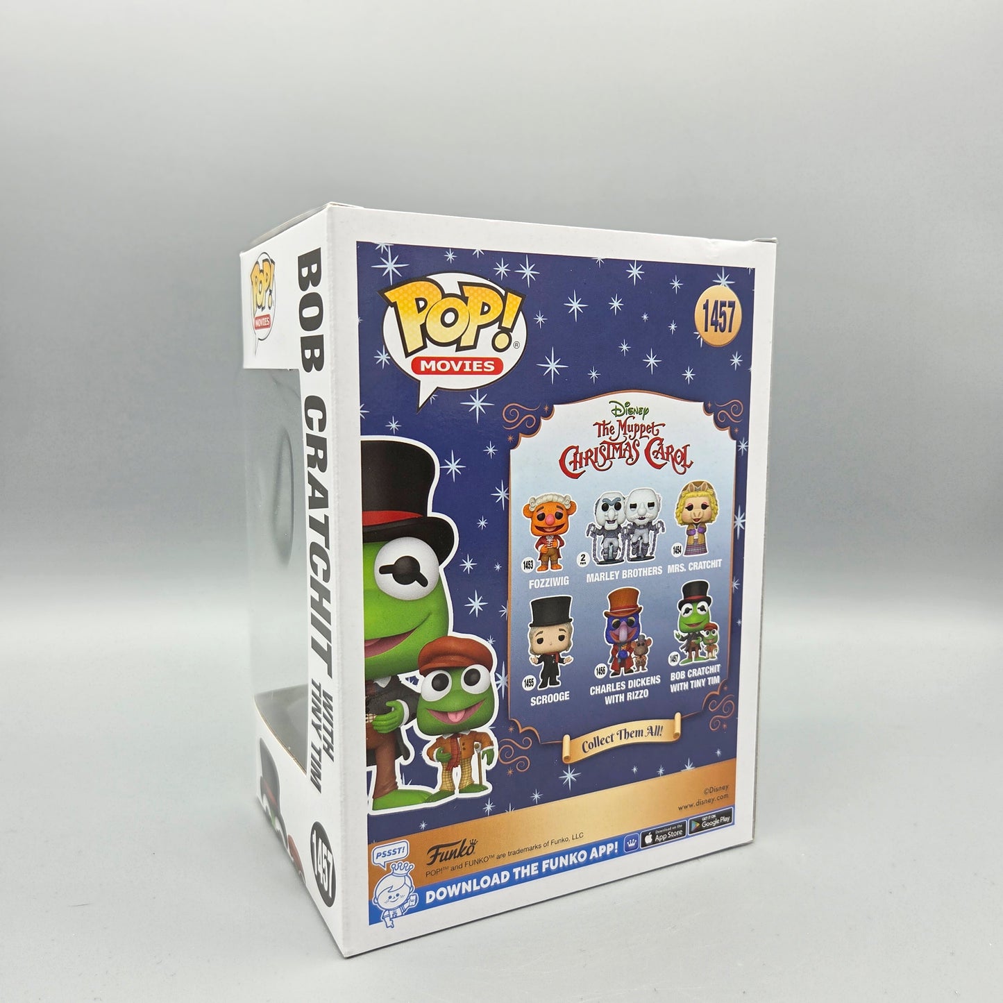 Funko Pop! Disney - The Muppet Christmas Carol	#1457 Bob Cratchit with Tiny Tim