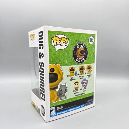 Funko Pop! Disney Pixar - Dug Days	#1092 Dug & Squirrel			Vinylfigur