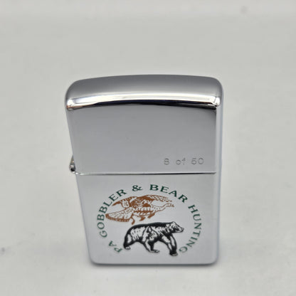 Zippo Pa Gobbler & Bear Hunting Nr. 8 of 50	E XIV (1998)	Feuerzeug	Lighter - ungezündet