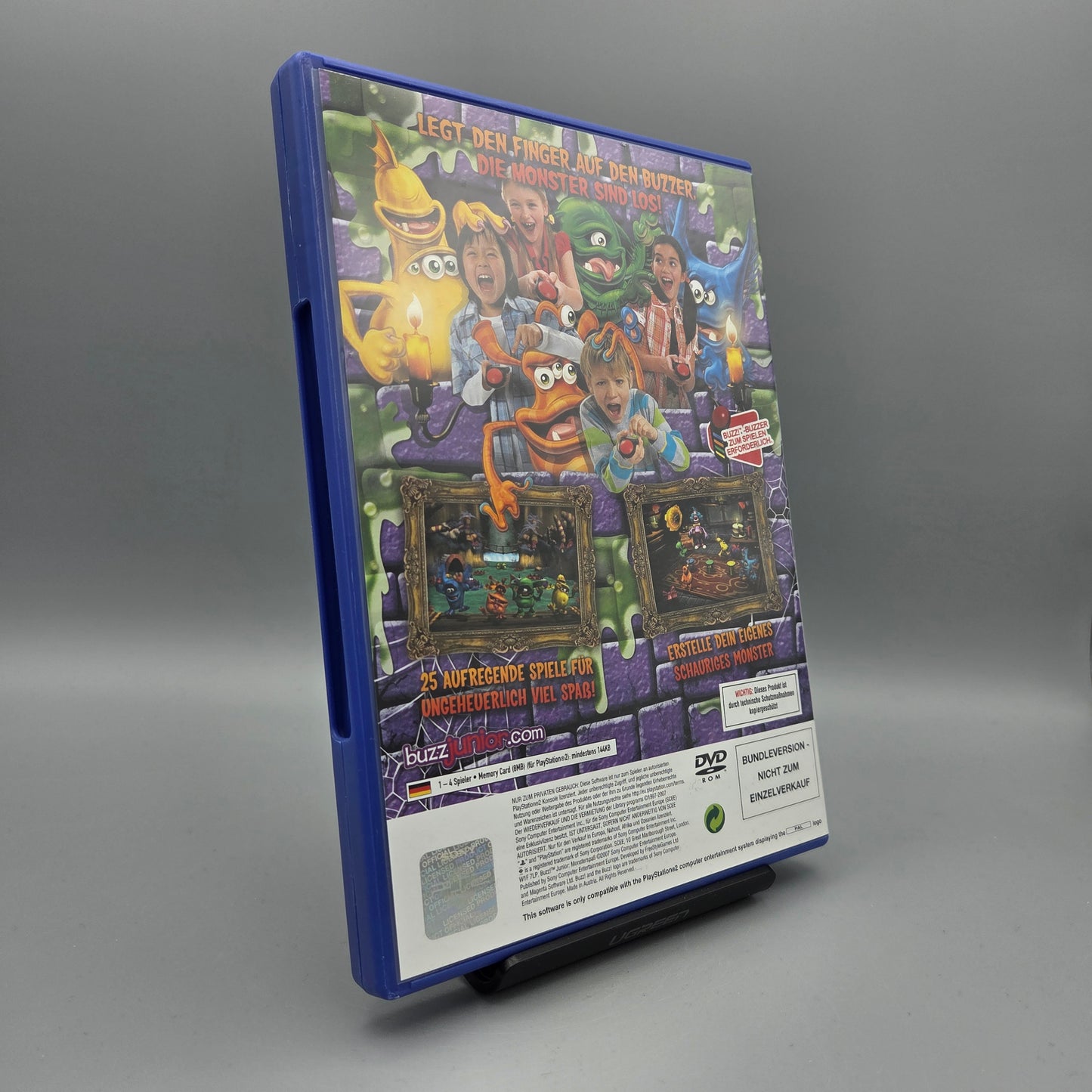 Playstation 2 Spiel: Buzz Junior - Monsterspass