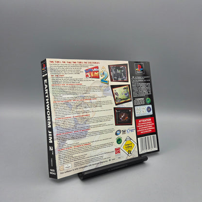 Playstation 1 Spiel: Earthworm Jim 2	- nur Spiel-CD und Backcover