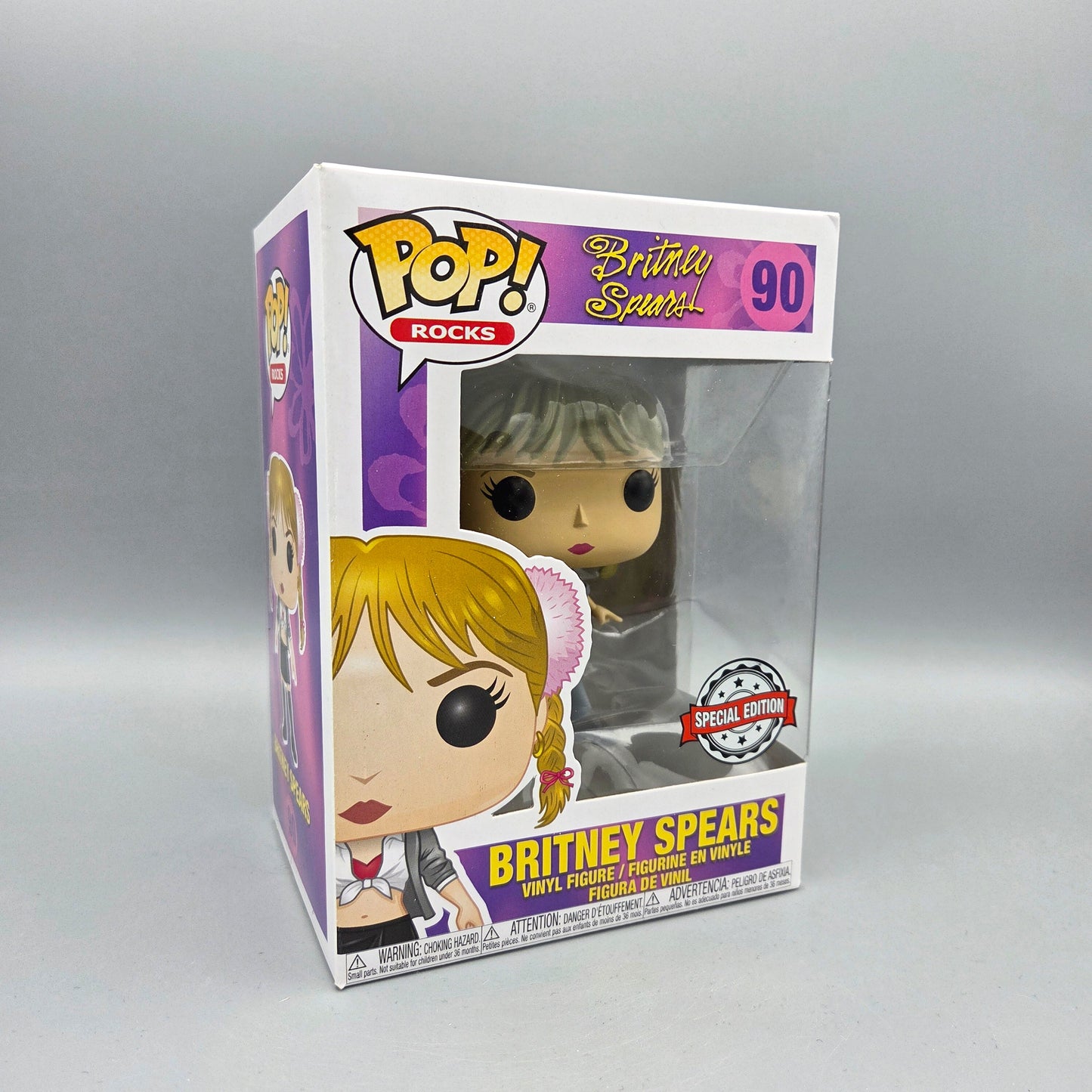 Funko Pop! #90 Britney Spears	Special Edition	Rocks	Vinylfigur