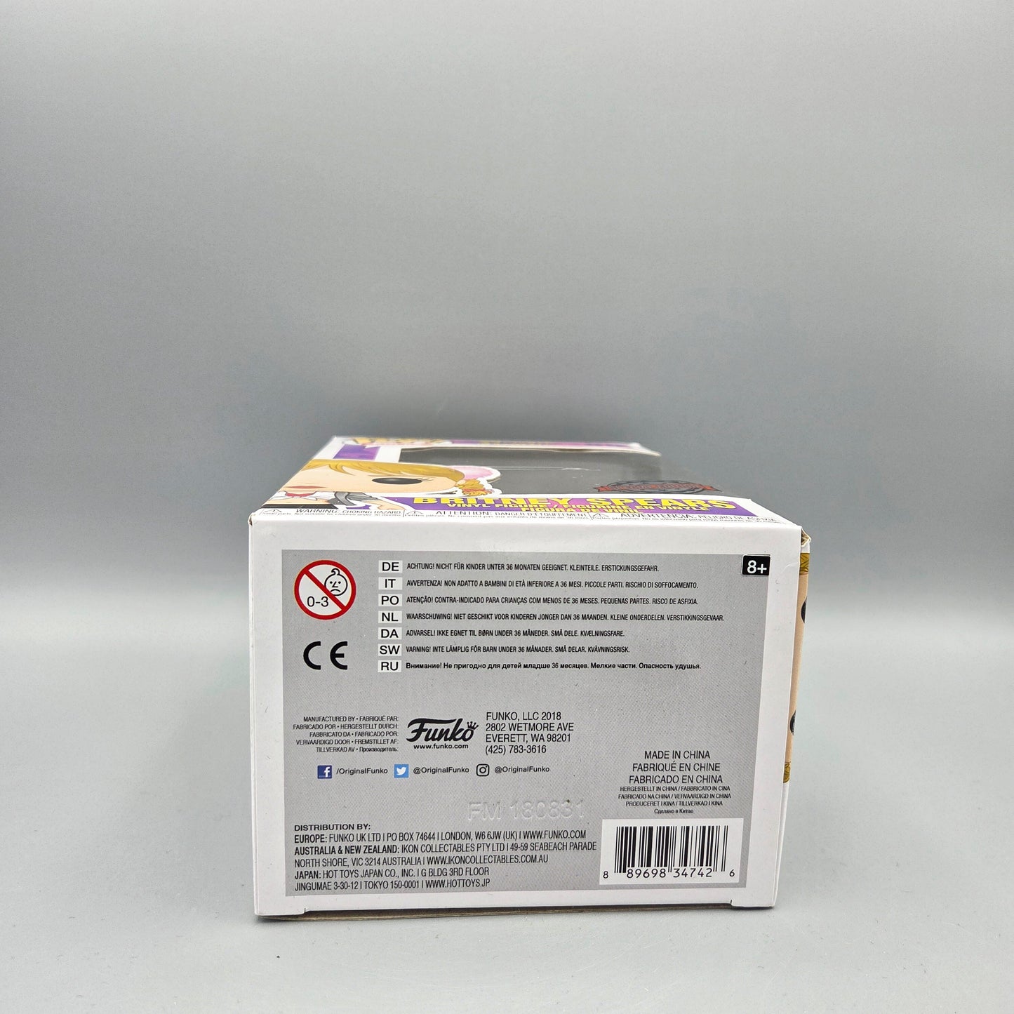 Funko Pop! #90 Britney Spears	Special Edition	Rocks	Vinylfigur