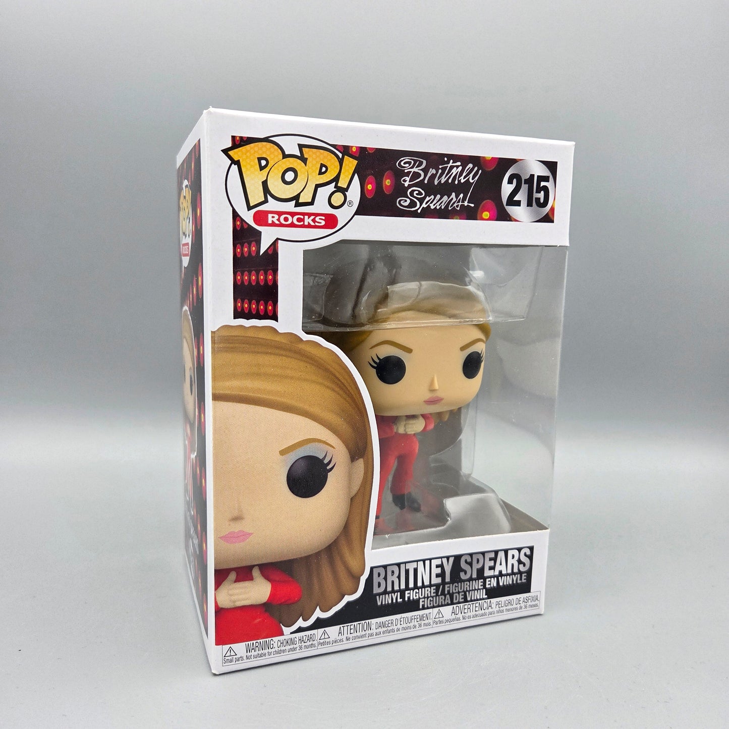 Funko Pop! #215	Britney Spears		Rocks	Vinylfigur
