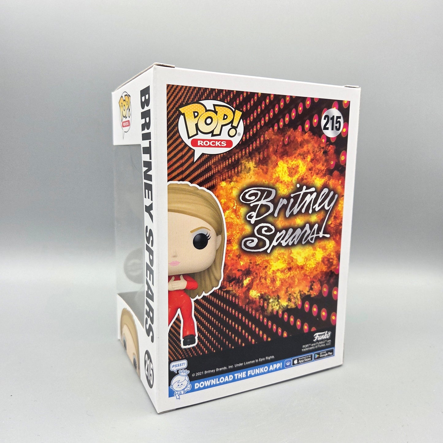 Funko Pop! #215	Britney Spears	Diamond Collection	Rocks	Vinylfigur