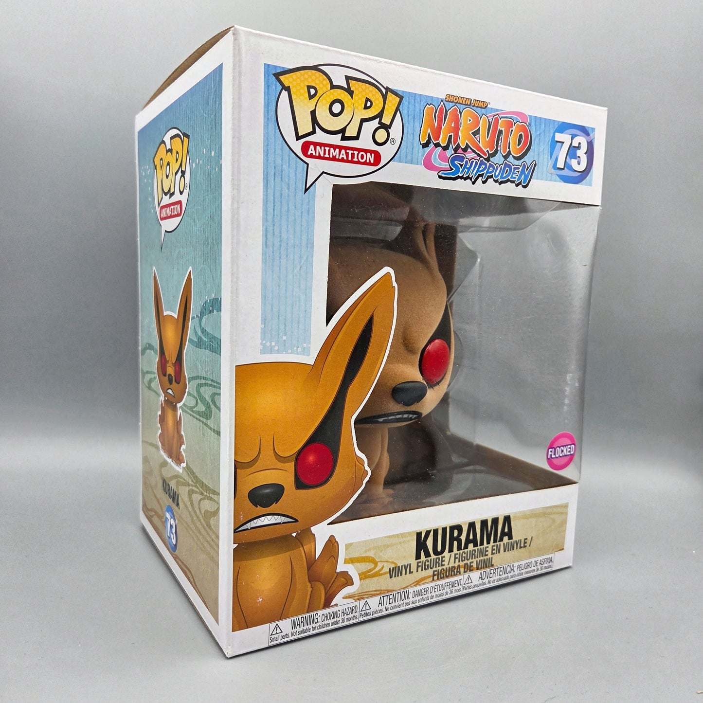 Funko Pop! Naruto Shippuden	#73	Kurama	Flocked	Animation	6-Inch