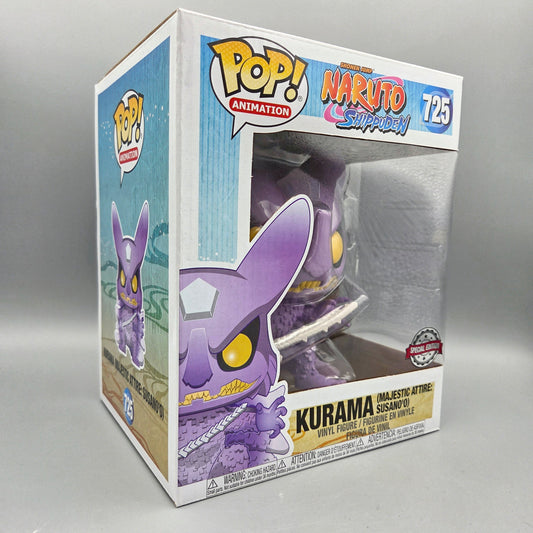 Funko Pop! Naruto Shippuden	#725 Kurama (Majestic Attire: Susano'o)	Special Edition	Animation	6-Inch