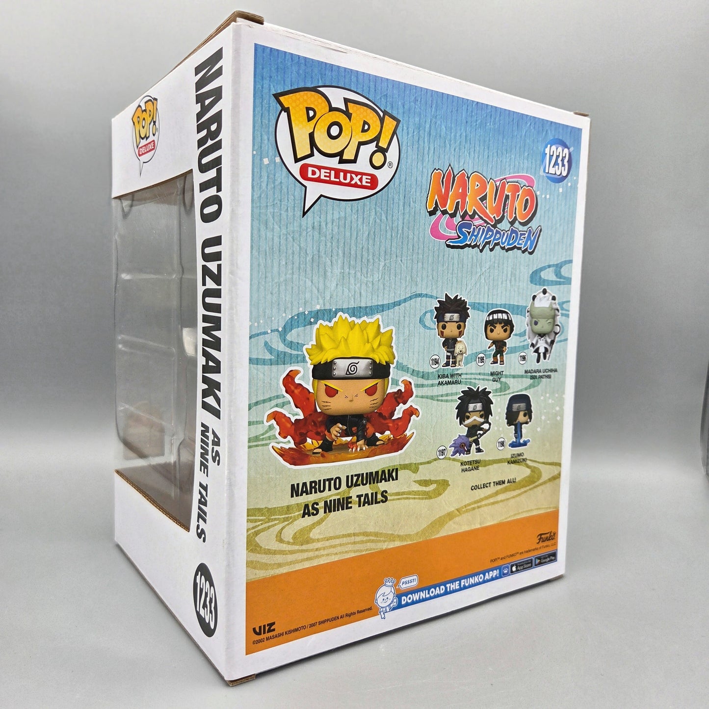 Funko Pop! Naruto Shippuden	#1233 Naruto Uzumaki as Nine Tails	L. A. Comic Con 2022 Show Exclusive	Deluxe	Vinylfigur
