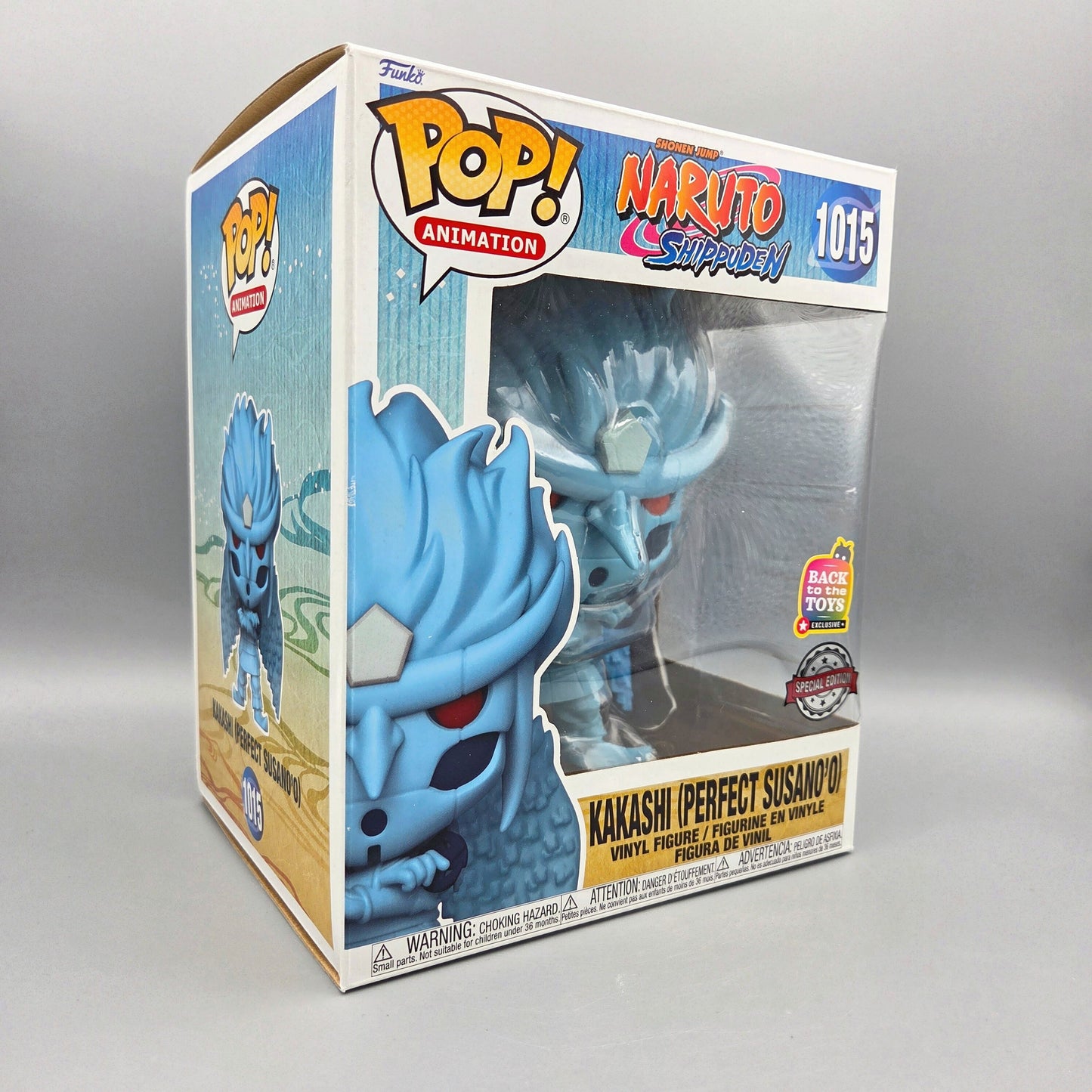 Funko Pop! Naruto Shippuden	#1015 Kakashi (Perfect Susano'o)	Special Edition	Animation	6-Inch