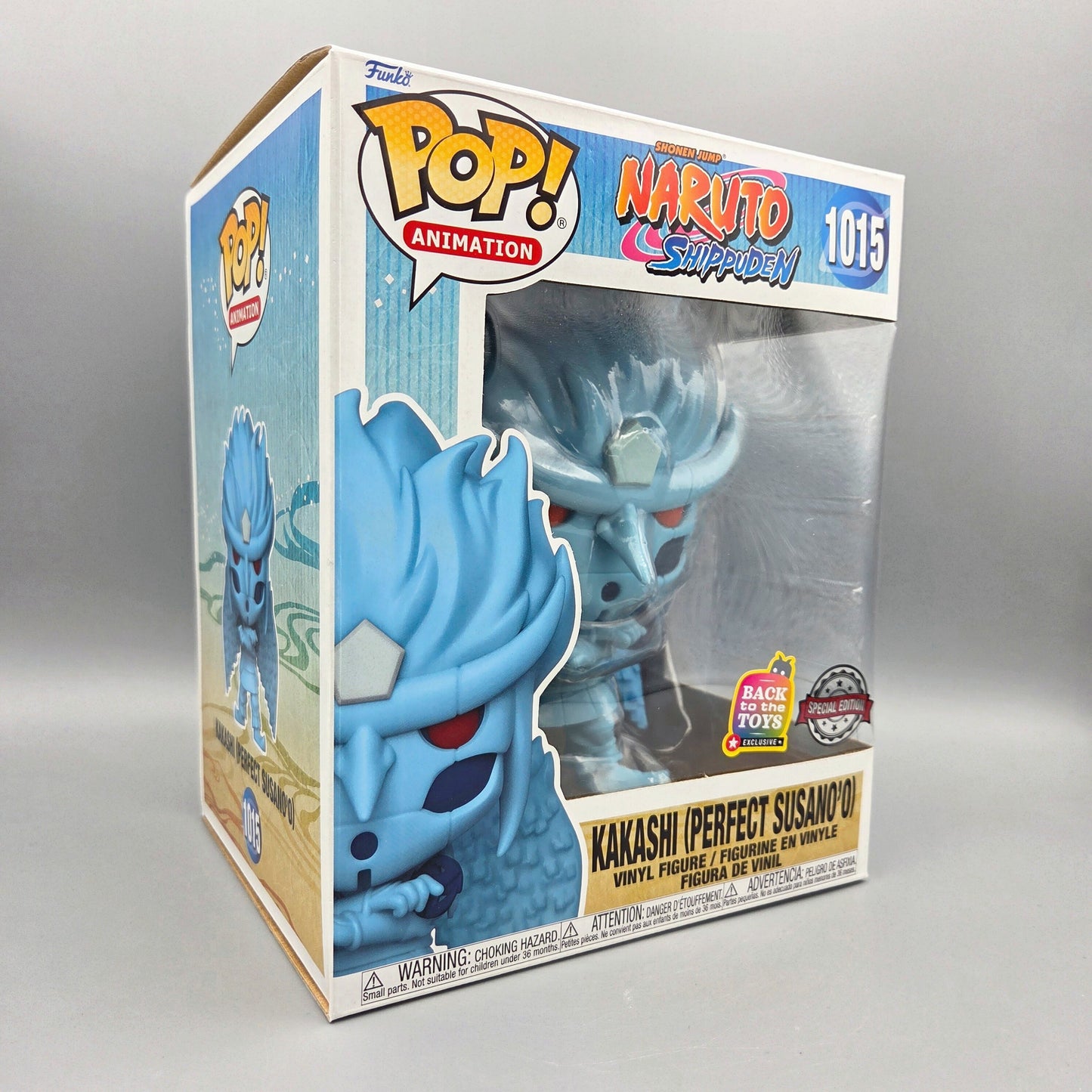 Funko Pop! Naruto Shippuden	#1015 Kakashi (Perfect Susano'o)	Special Edition	Animation	6-Inch