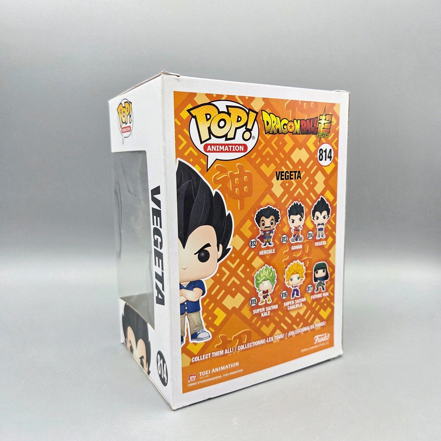 Funko Pop! Dragon Ball Super	#814 Vegeta		Animation	Vinylfigur