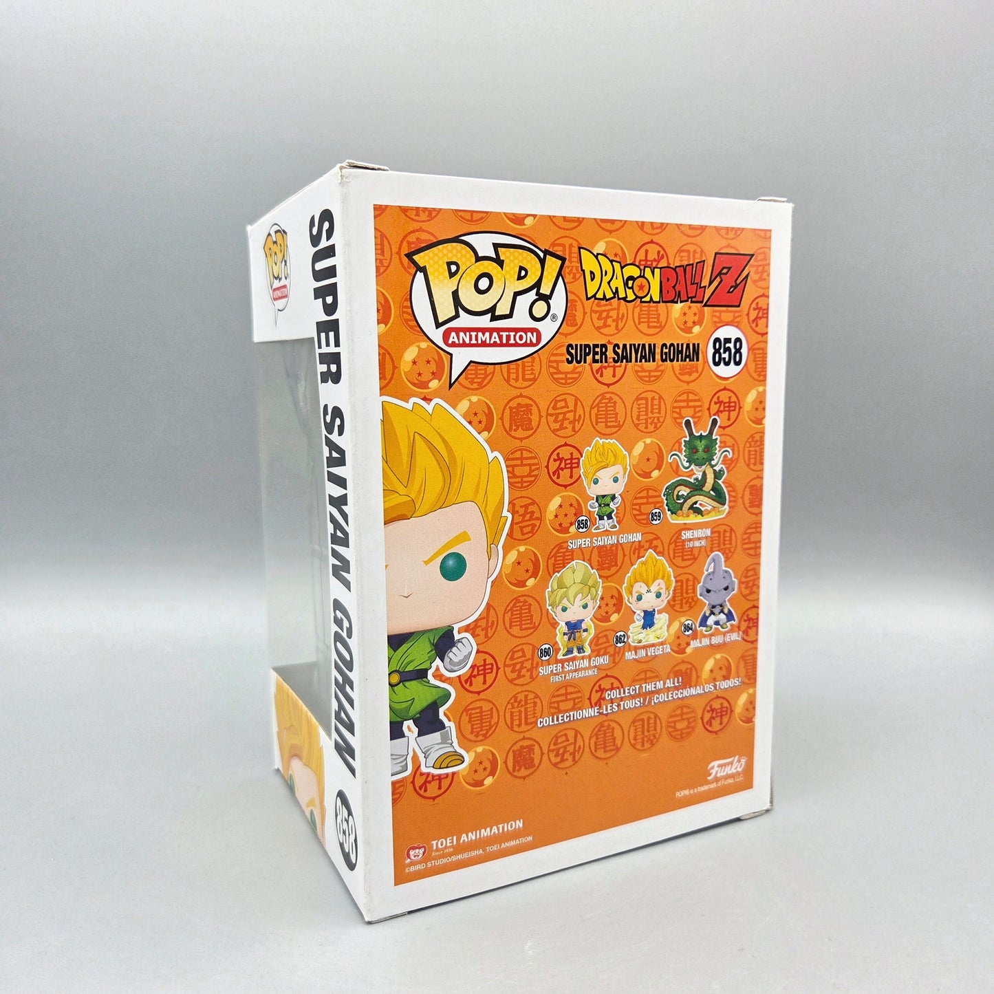 Funko Pop! Dragon Ball Z	#858 Super Saiyan Gohan		Animation	Vinylfigur